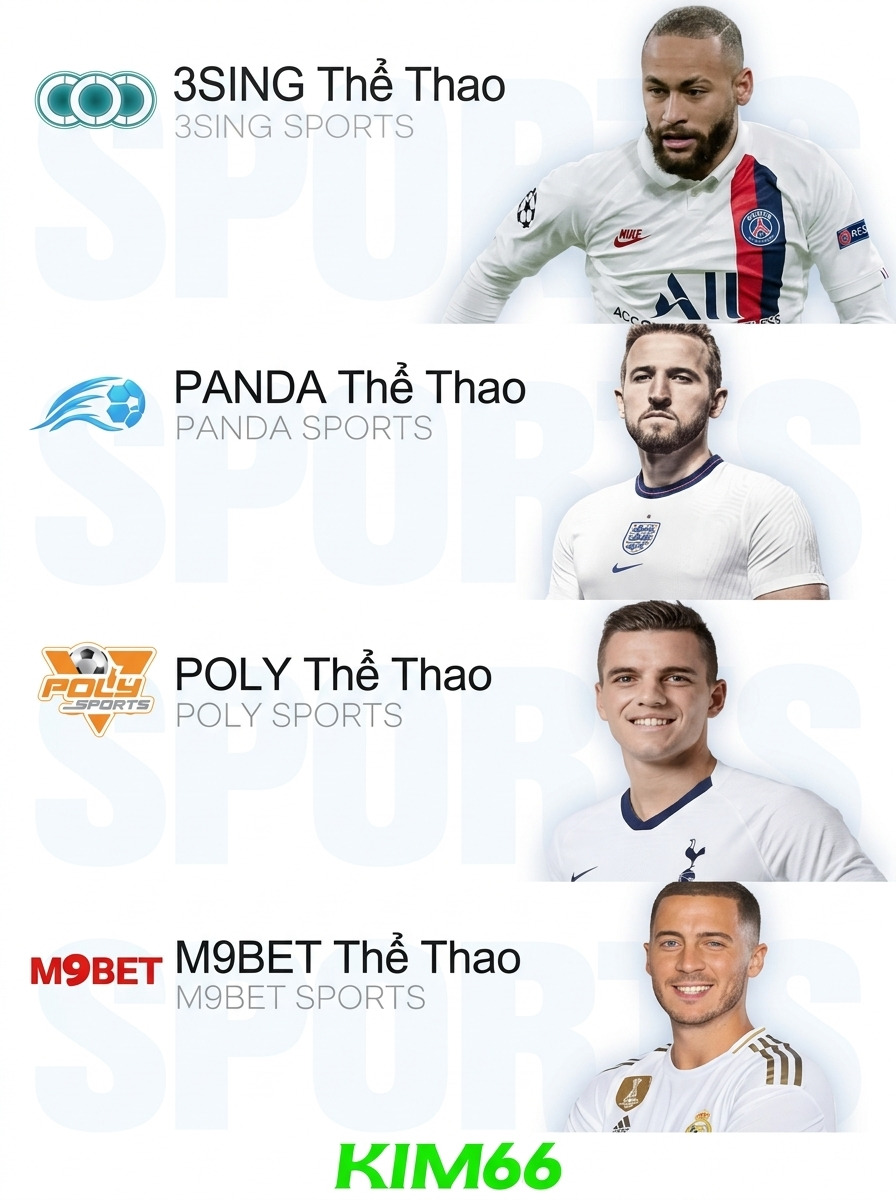 3SING POLY PANDA và M9BET Sports